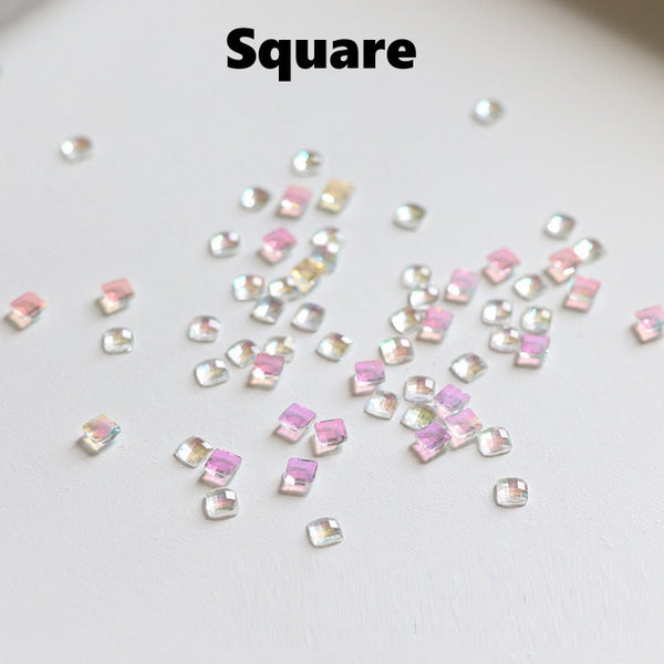 Nail Art Resin Flat Bottom Rhinestones