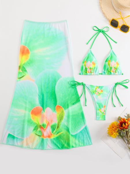 Floral Printed 3 Piece Set