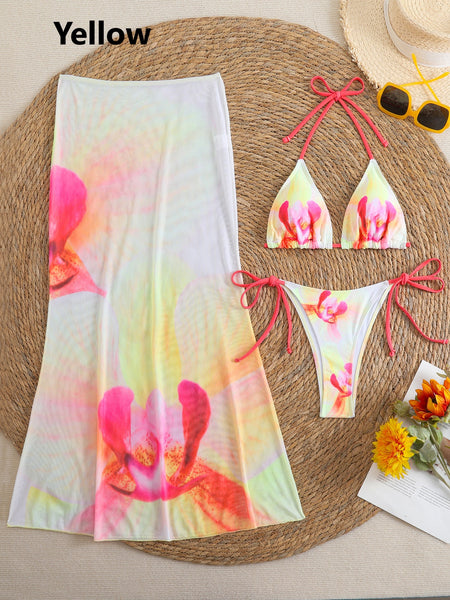 Floral Printed 3 Piece Set