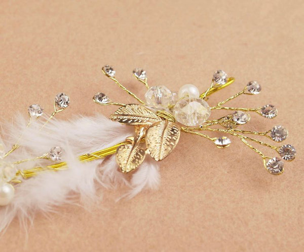 Bridal Gold Hair Vine