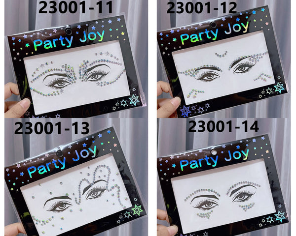 Face Gem Stickers 23001/22100