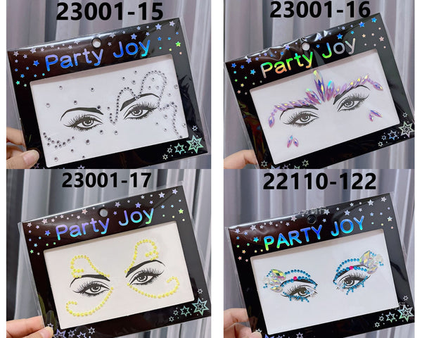 Face Gem Stickers 23001/22100