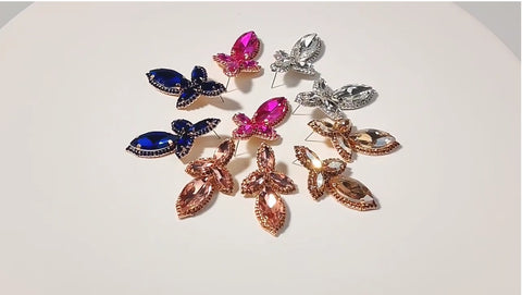 Glass Shiny Earrings