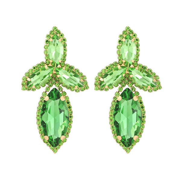 Glass Shiny Earrings