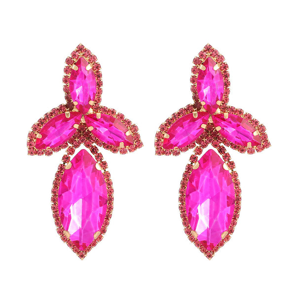Glass Shiny Earrings