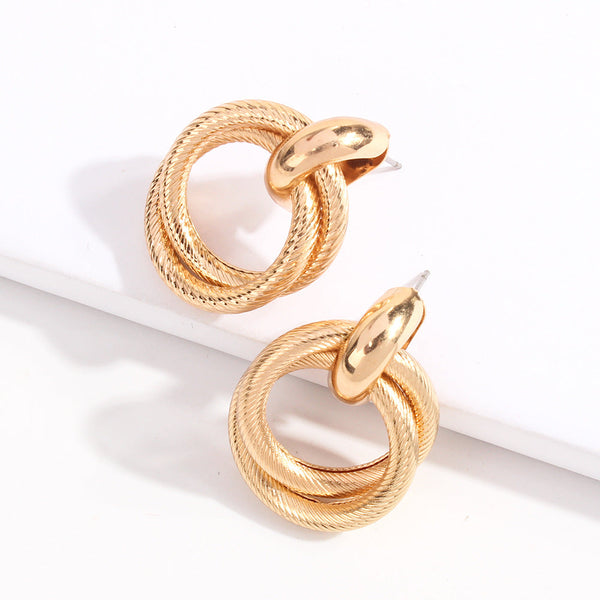 Double Ring Earrings