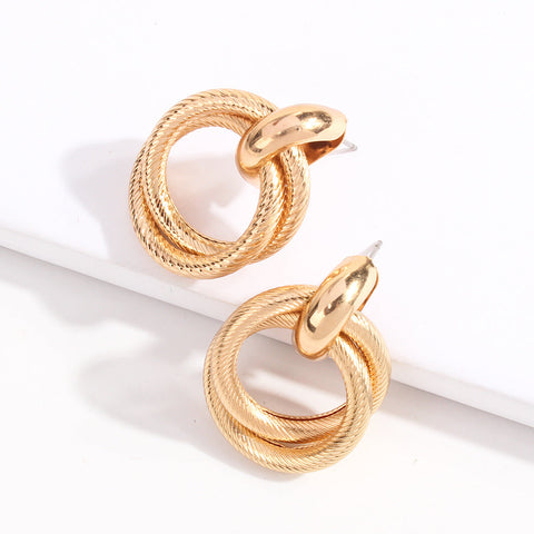Double Ring Earrings