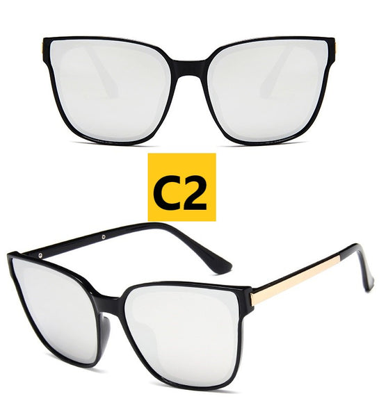 Vintage Mirror Sun Glasses