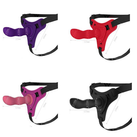 Ultra Elastic Harness Belt Strap On Dildo