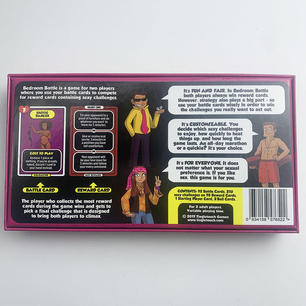 Bedroom Battle Card Game