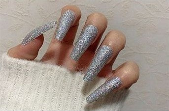 24pcs Long Ballet Press on nails