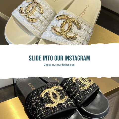 CC Tweed Slides