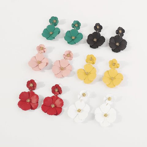 Flower Stud Earrings
