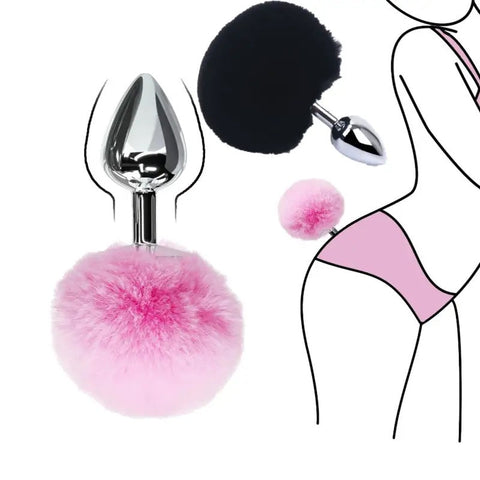 Bunny Tail Anal Butt Plug