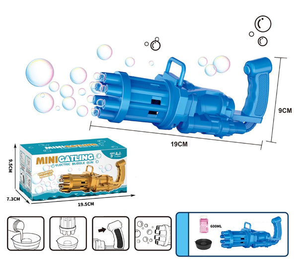 Gatling Bubble Gun