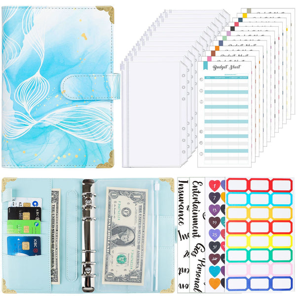 Patterned A6 Planner/Budget Binder