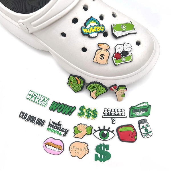 US Dollar Crocs Charm