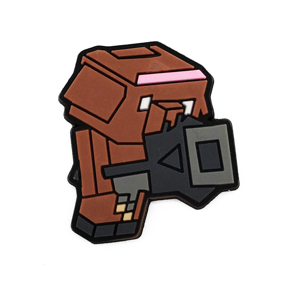 Minecraft 2 Croc Charms – SaSaCoTnT