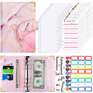 Patterned A6 Planner/Budget Binder