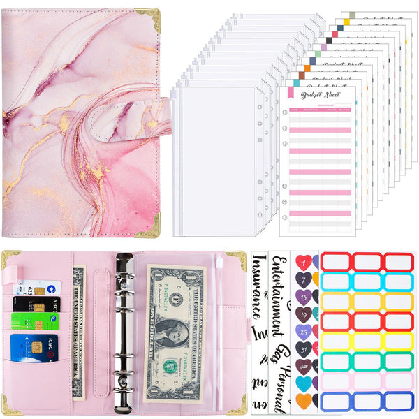 Patterned A6 Planner/Budget Binder