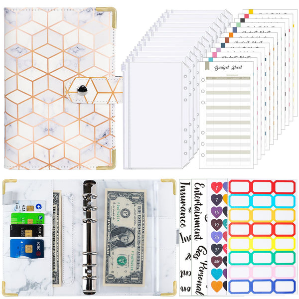 Patterned A6 Planner/Budget Binder