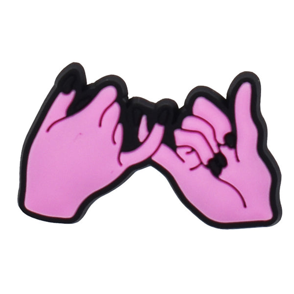 Pink Girl Crocs Charm