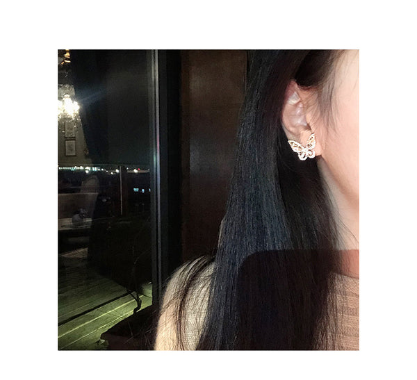 Dia Butterfly Earring
