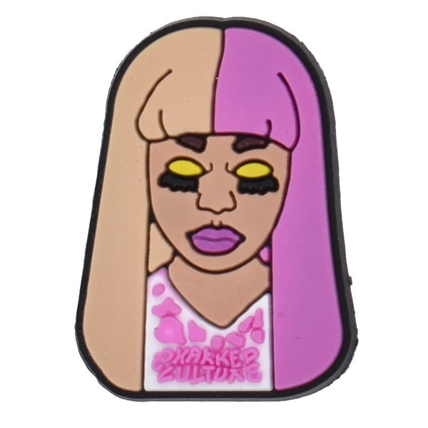 Melanin Queen Crocs Charm-02