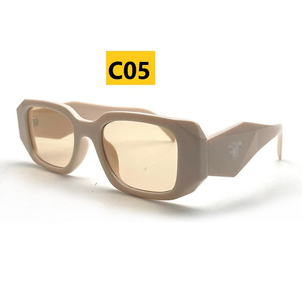 Retro Polygonal Sunglasses