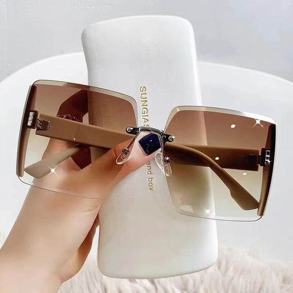 New Square Frame Sunglasses