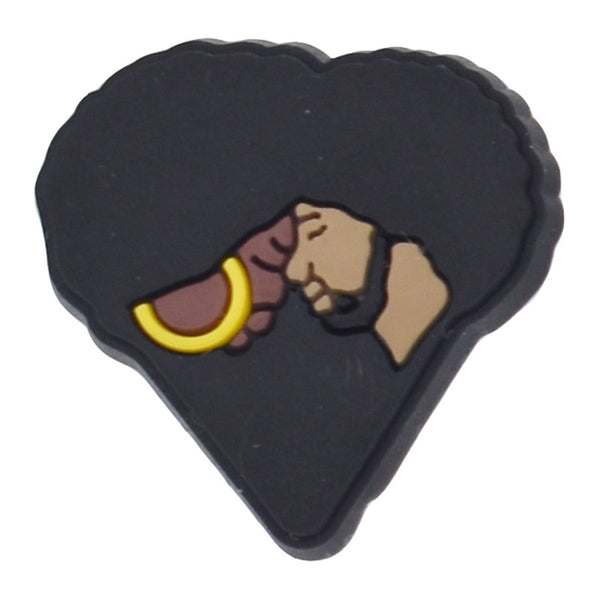 Melanin Queen Crocs Charm-03