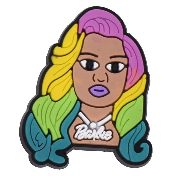 Melanin Queen Crocs Charm-02