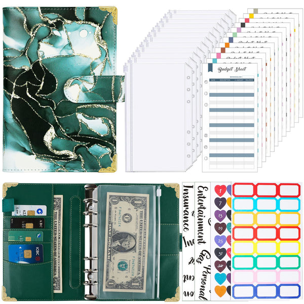 Patterned A6 Planner/Budget Binder