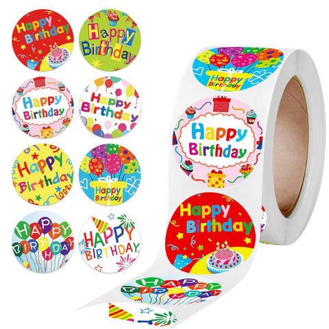 Happy Birthday Stickers