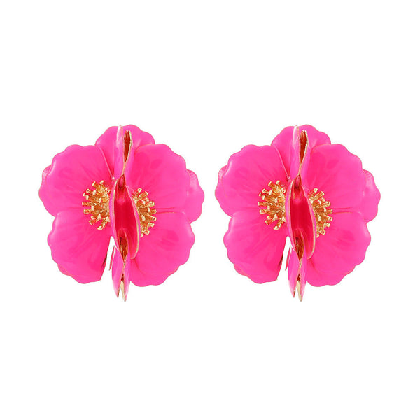 Fashion Flower Earrings
