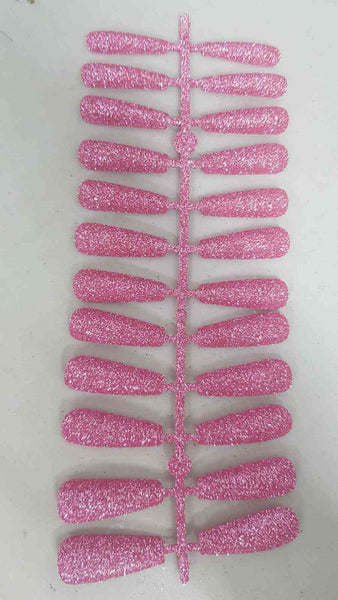 24pcs Long Ballet Press on nails