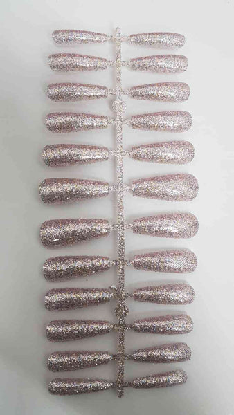 24pcs Long Ballet Press on nails