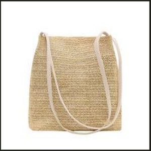 Straw Beach Bag
