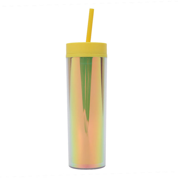 16OZ Holographic Cup with Straw
