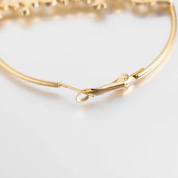 Babygirl Hoop Earrings
