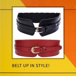 Elastic Wide Girdle Fashion Belts