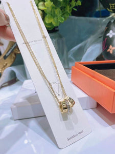 3 Rings Necklace