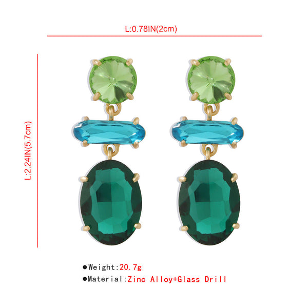 Diamond Encrusted Earrings