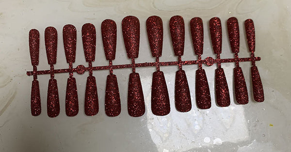 24pcs Long Ballet Press on nails