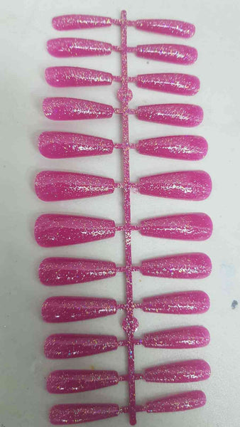 24pcs Long Ballet Press on nails