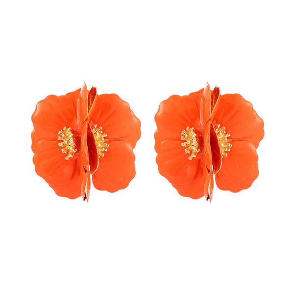 Fashion Flower Earrings