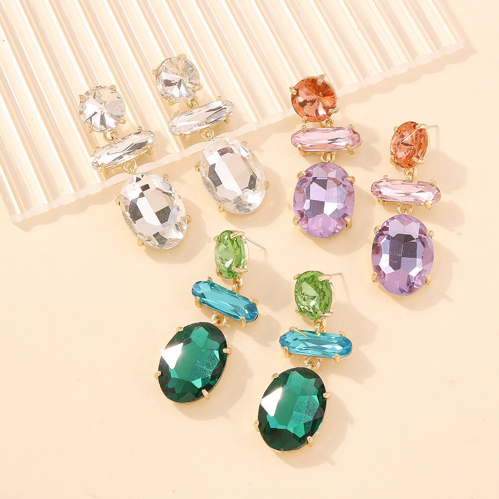 Diamond Encrusted Earrings
