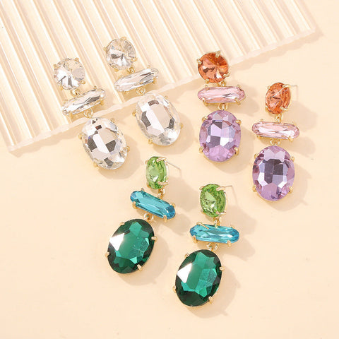 Diamond Encrusted Earrings