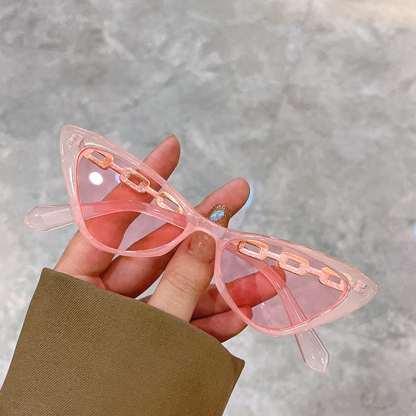 Cat-Eye Decorative Sunglasses