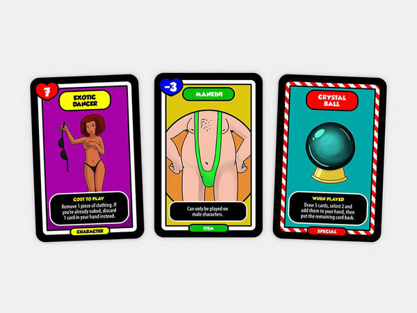 Bedroom Battle Card Game